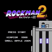 Rockman 2 Dash+ Title Screen